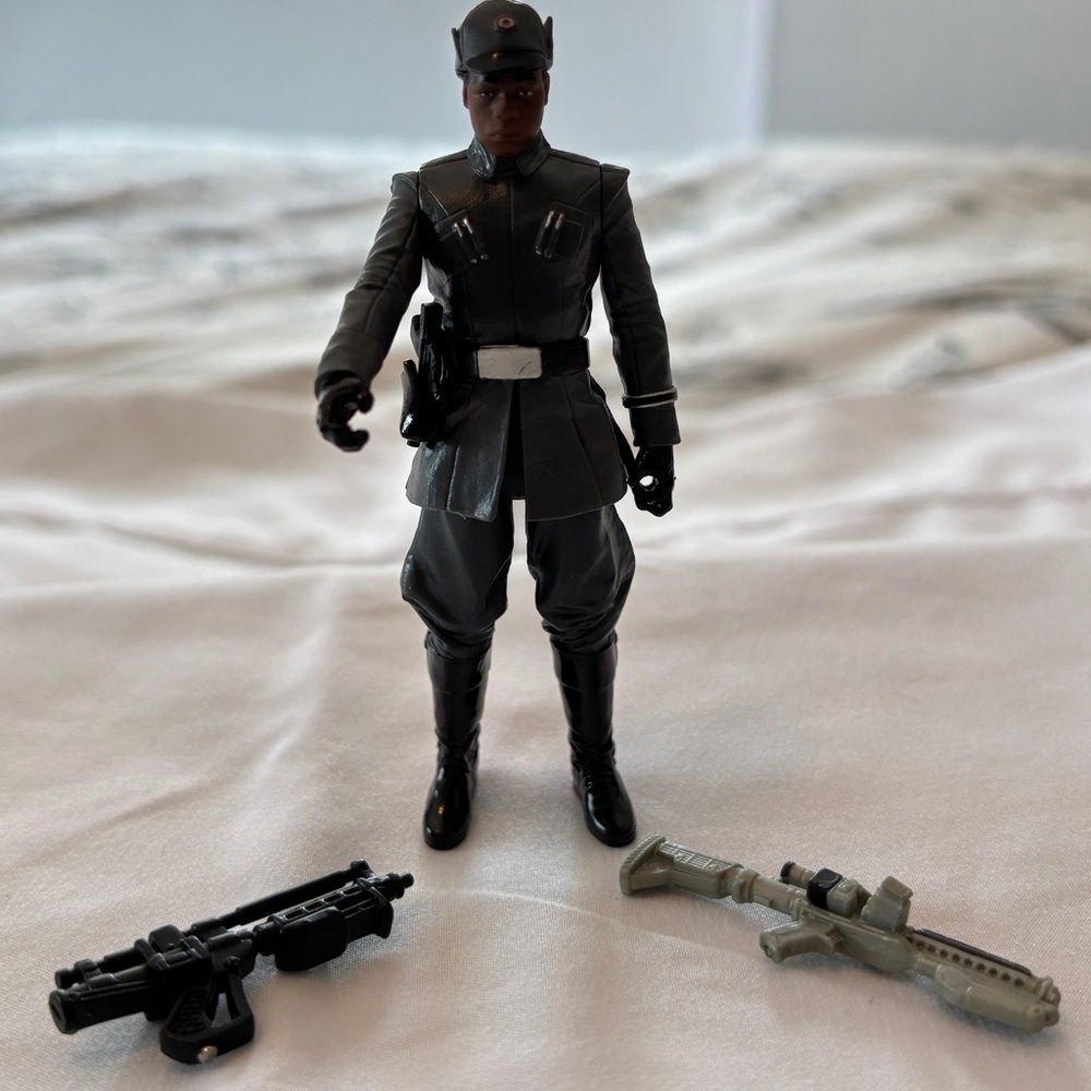 Star Wars 6" Inch Black Series FINN First Order Disguise Last Jedi Hasbro